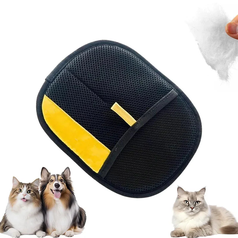 Pet Hair Removal Grooming Gloves for Dogs, Cats, Sofa & Clothes